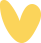 Yellow heart with swing effect